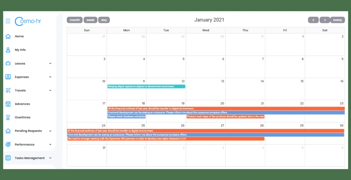 Interface Cosmo-Hr: fonctionnalités, prix, alternatives