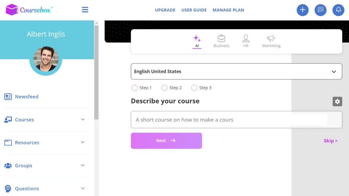 Notre avis sur Coursebox : un logiciel LMS (learning management system) à découvrir