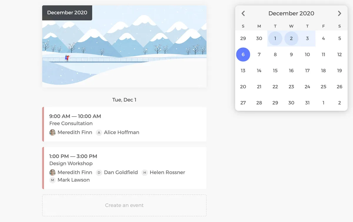Interface CozyCal: fonctionnalités, prix, alternatives Interface CozyCal: fonctionnalités, prix, alternatives