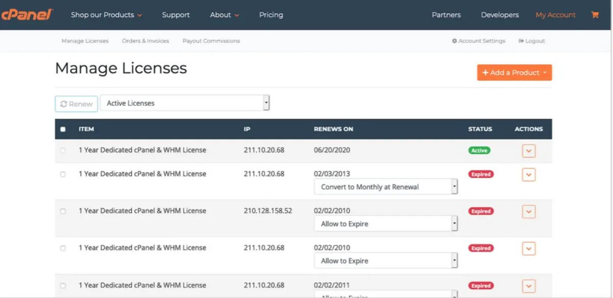 Interface cPanel: fonctionnalités, prix, alternatives Interface cPanel: fonctionnalités, prix, alternatives