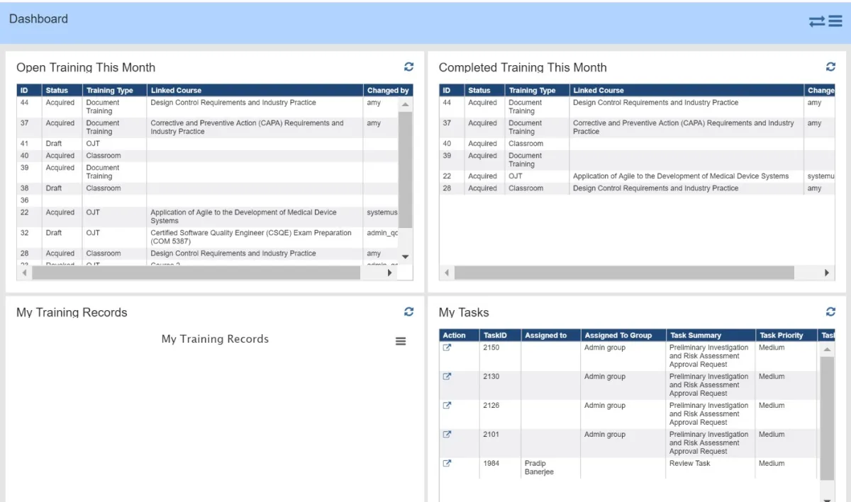 Notre avis sur CQRM XD Quality Management : un logiciel de gestion de la qualité (QMS) à découvrir