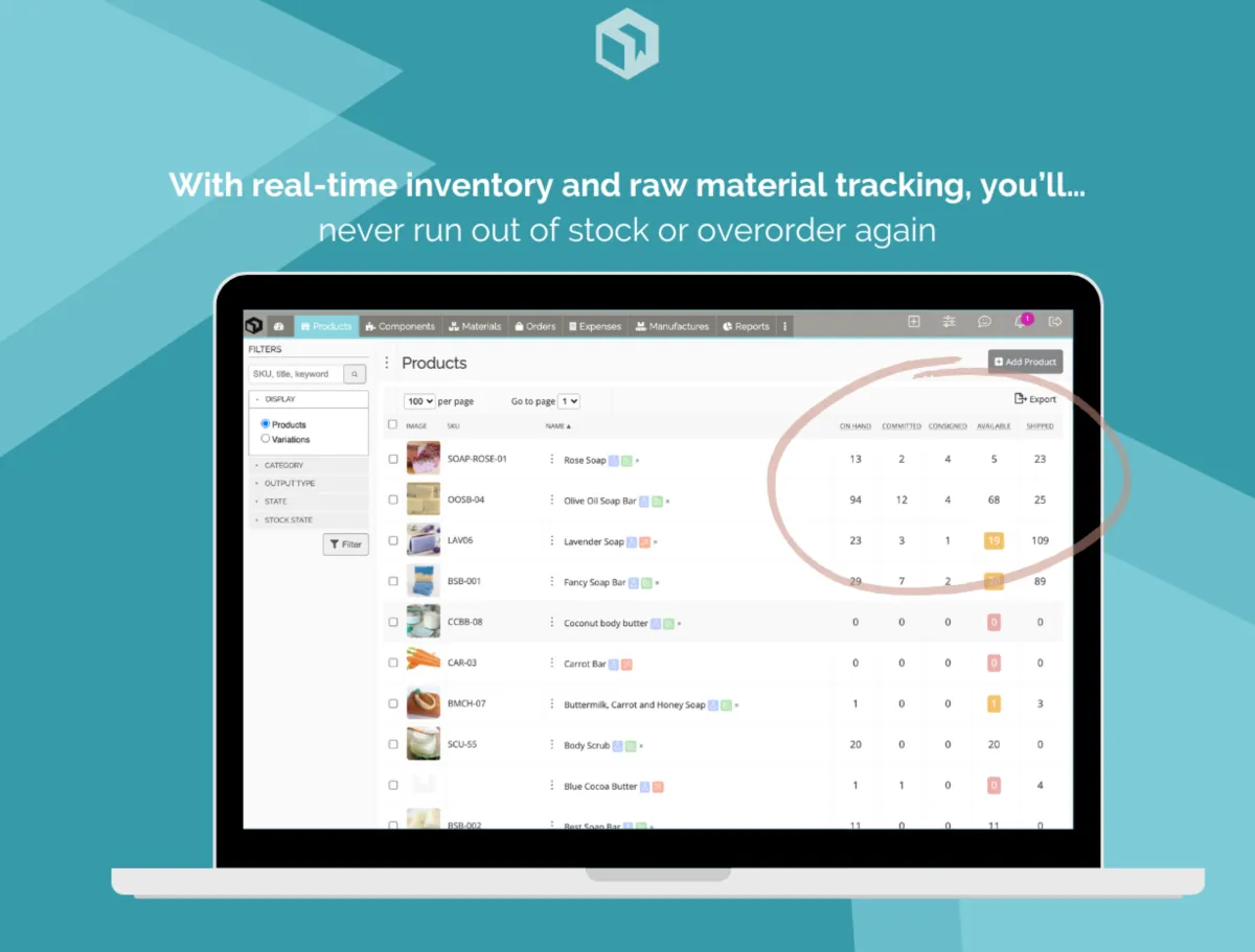 Craftybase: avis sur le logiciel de gestion des stocks et de l'inventaire: fonctionnalités, avantages, inconvénients et tarifs Craftybase: avis sur le logiciel de gestion des stocks et de l'inventaire: fonctionnalités, avantages, inconvénients et tarifs
