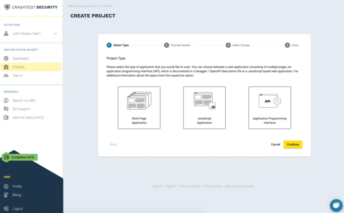 Interface Crashtest Security: fonctionnalités, prix, alternatives