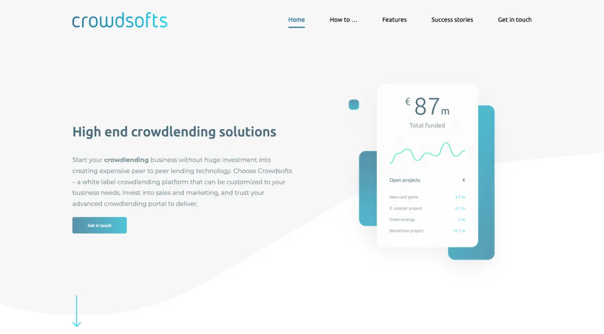 Interface Crowdsofts : image, ergonomie, alternatives