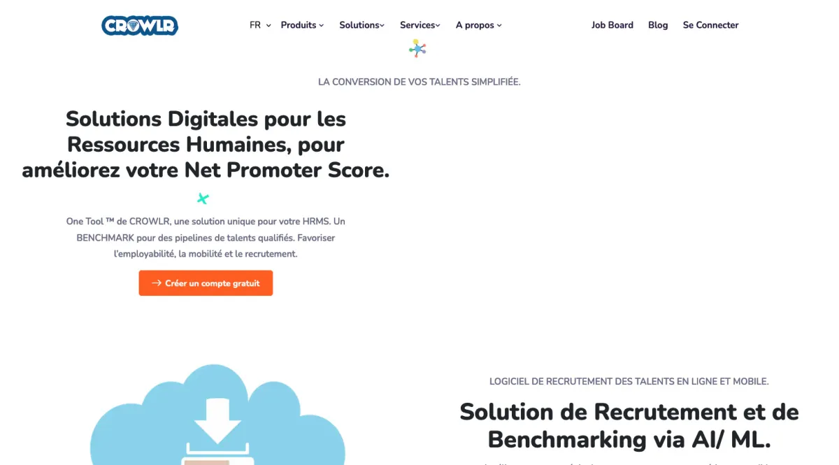 Interface CROWLR : fonctionnalités, prix, alternatives