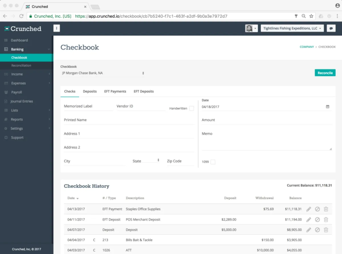 Interface Crunched: fonctionnalités, prix, alternatives
