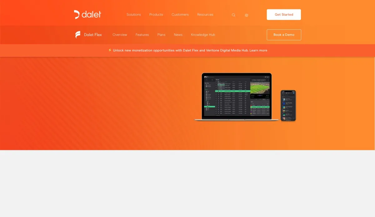 Interface Dalet Flex : fonctionnalités, prix, alternatives