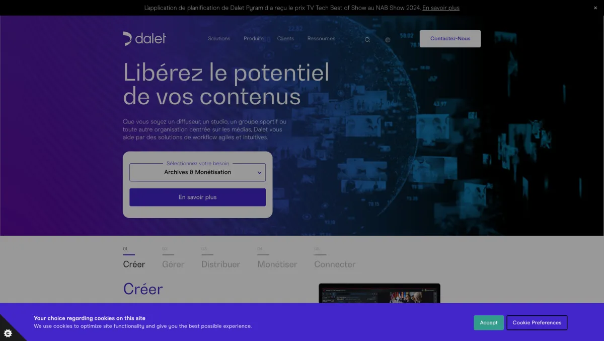 Interface Dalet Galaxy : image, ergonomie, alternatives Interface Dalet Galaxy : image, ergonomie, alternatives