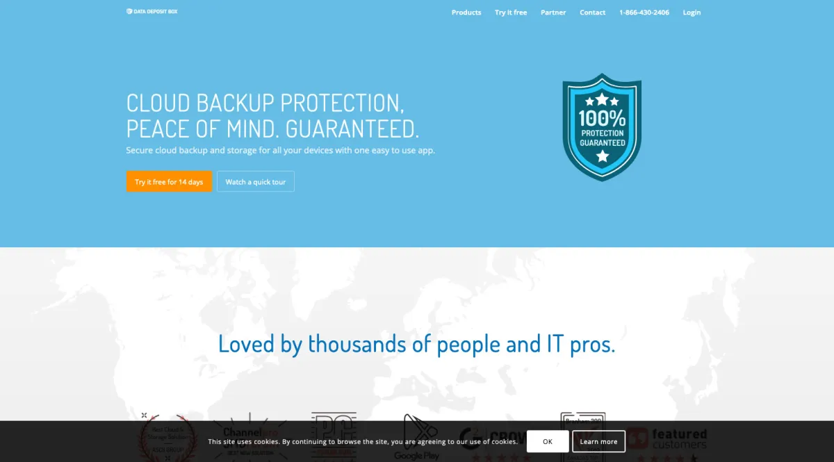 Interface Data Deposit Box : fonctionnalités, prix, alternatives