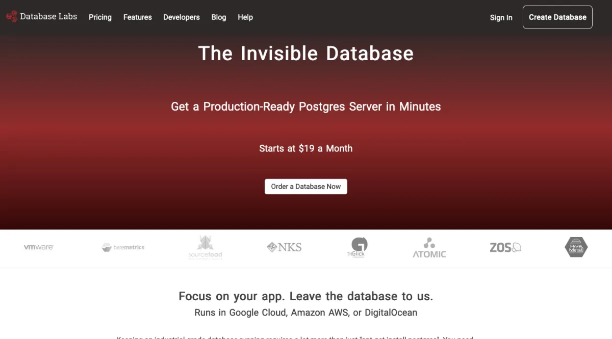 Interface Database Labs : fonctionnalités, prix, alternatives Interface Database Labs : fonctionnalités, prix, alternatives