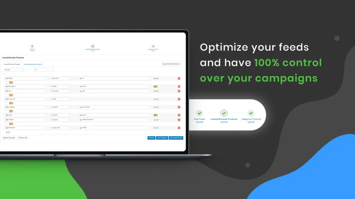 Interface DataFeedWatch: fonctionnalités, prix, alternatives Interface DataFeedWatch: fonctionnalités, prix, alternatives