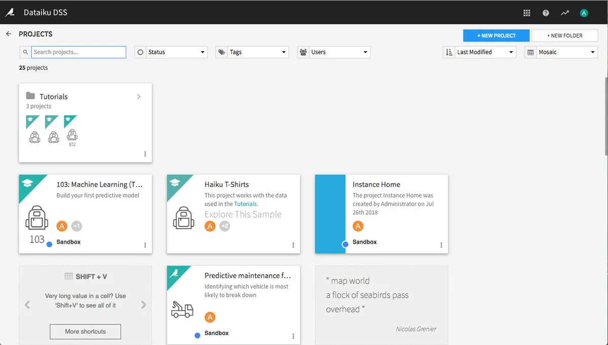 Interface Dataiku: image, ergonomie, alternatives