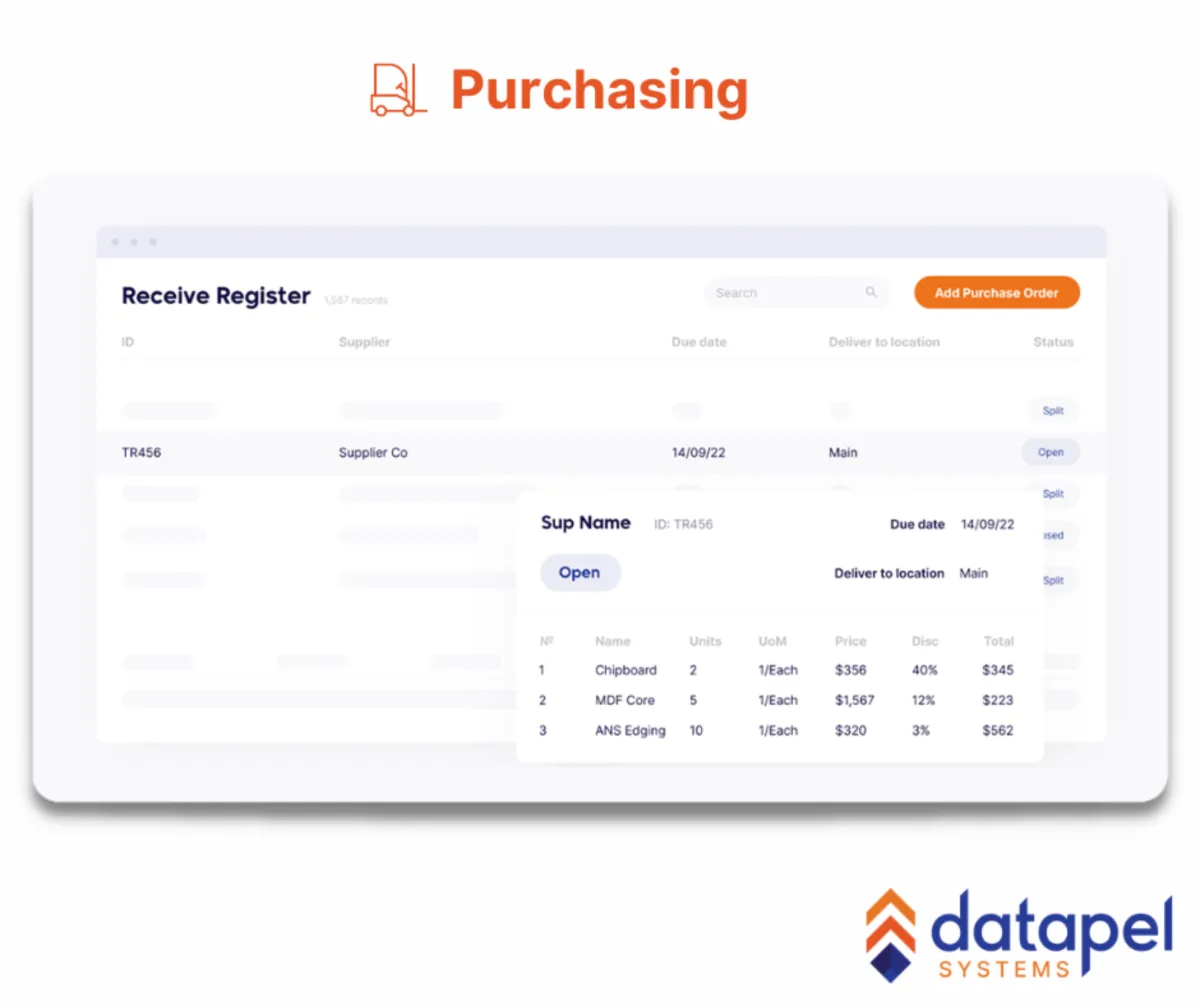 Interface Datapel WMS: fonctionnalités, prix, alternatives