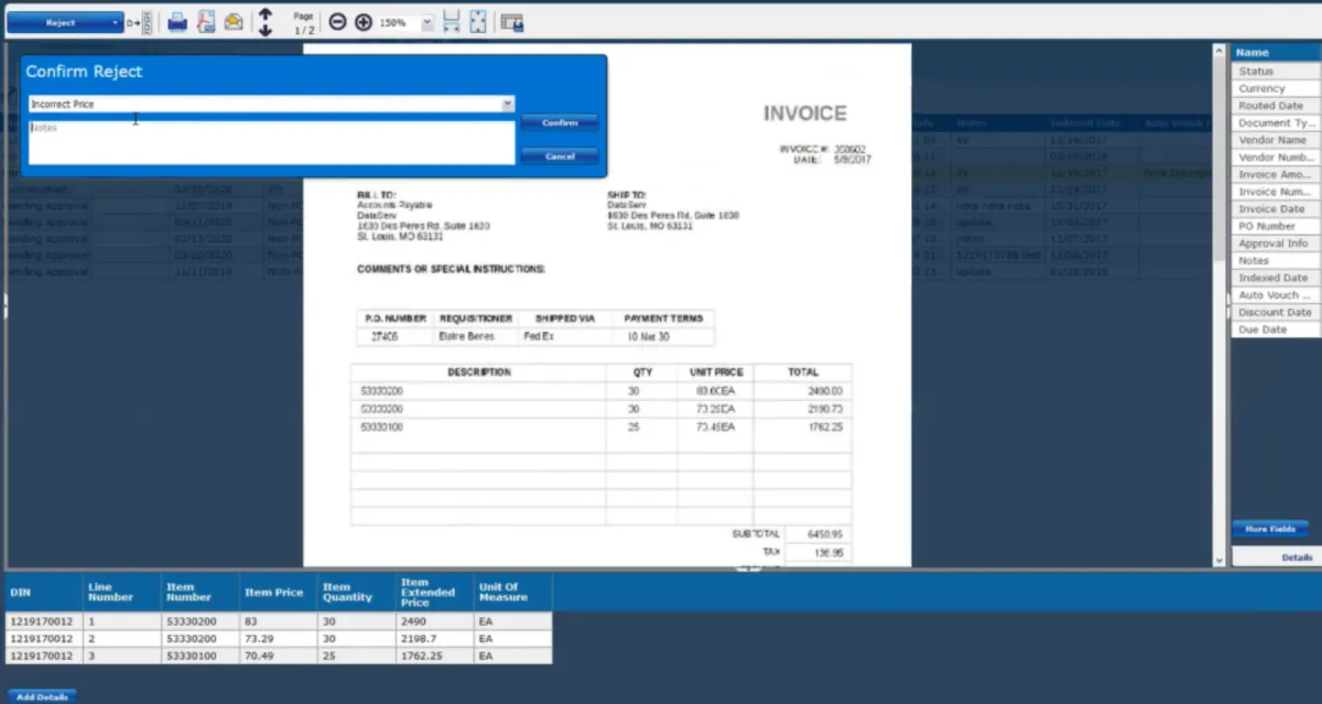 Interface DataServ: fonctionnalités, prix, alternatives