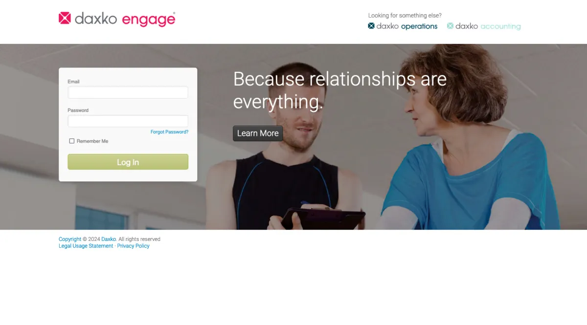 Interface Daxko Accounting : fonctionnalités, prix, alternatives