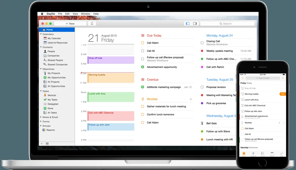 Notre avis sur Daylite : un logiciel CRM pour les TPE à découvrir Notre avis sur Daylite : un logiciel CRM pour les TPE à découvrir