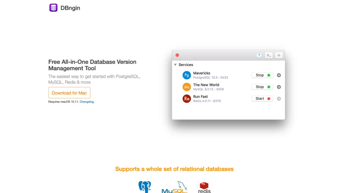 Interface DBngin : image, ergonomie, alternatives Interface DBngin : image, ergonomie, alternatives