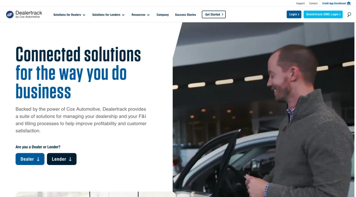 Interface DealerTrack : fonctionnalités, prix, alternatives