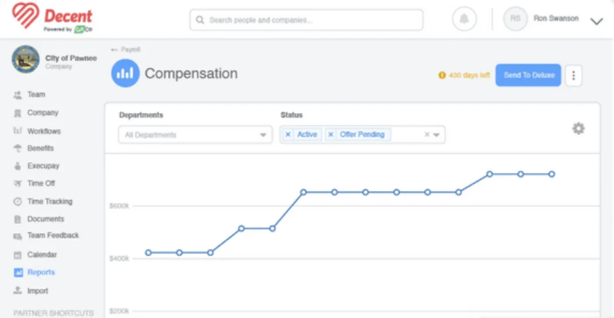 Notre avis sur Decent : un logiciel RH (gestion des ressources humaines) à découvrir