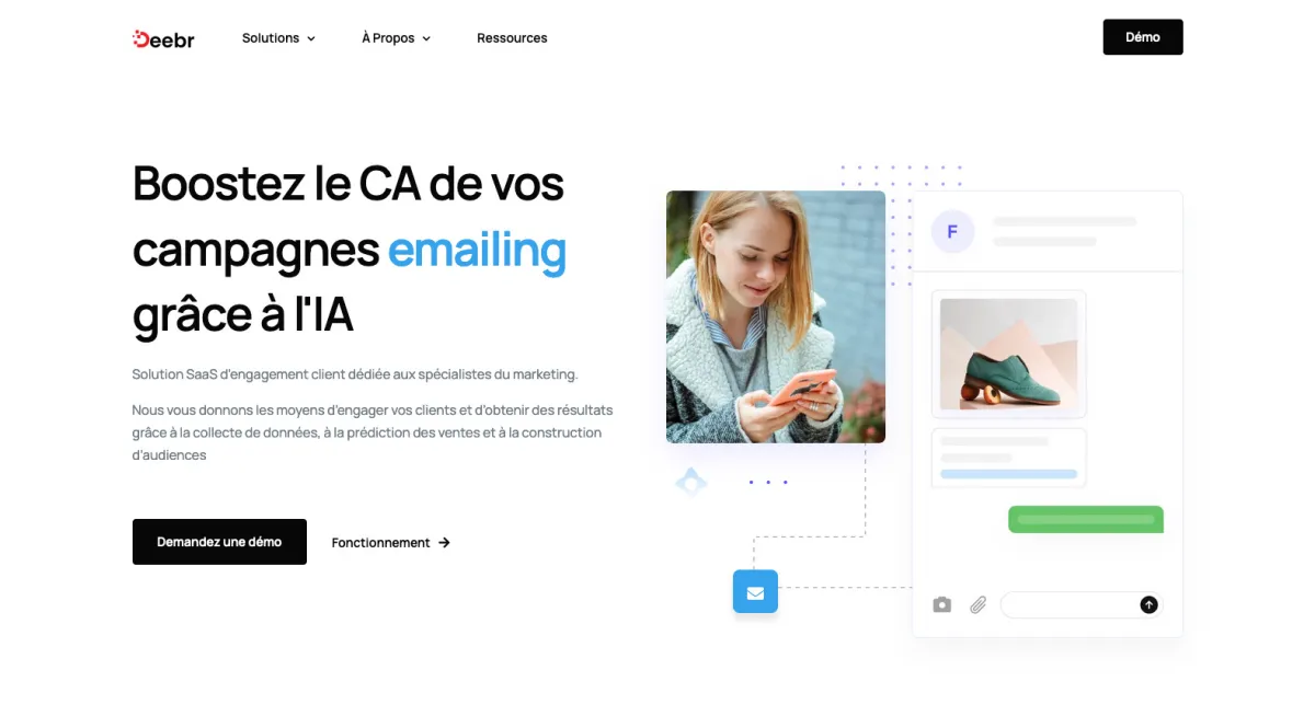 Interface Deebr : fonctionnalités, prix, alternatives