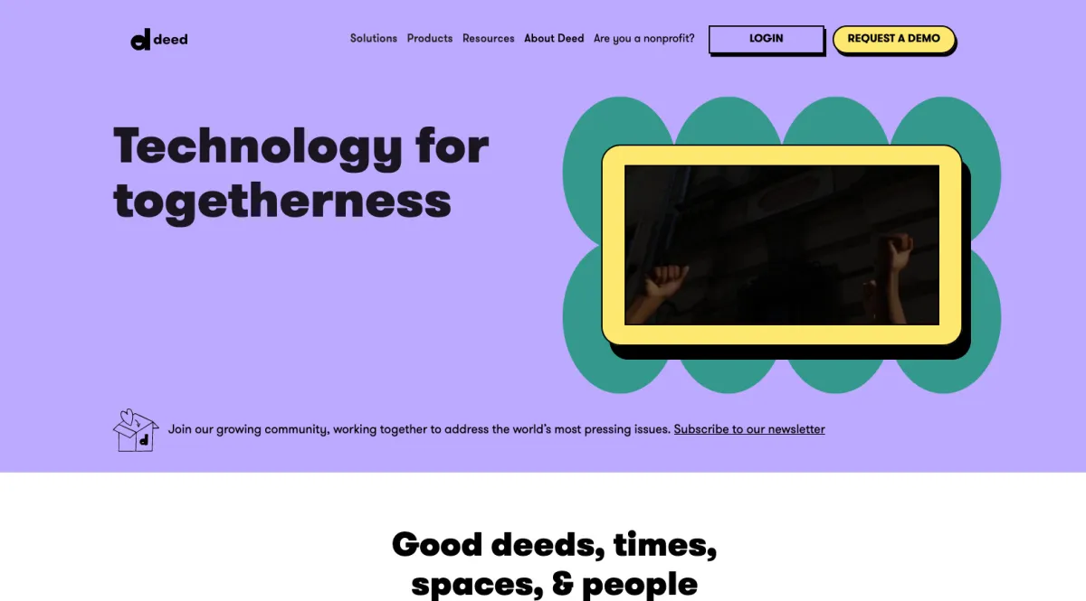 Interface Deed : image, ergonomie, alternatives