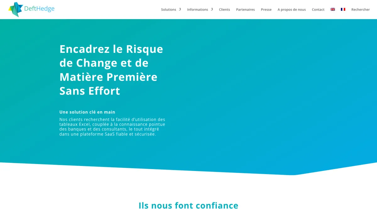 Interface DeftHedge : fonctionnalités, prix, alternatives