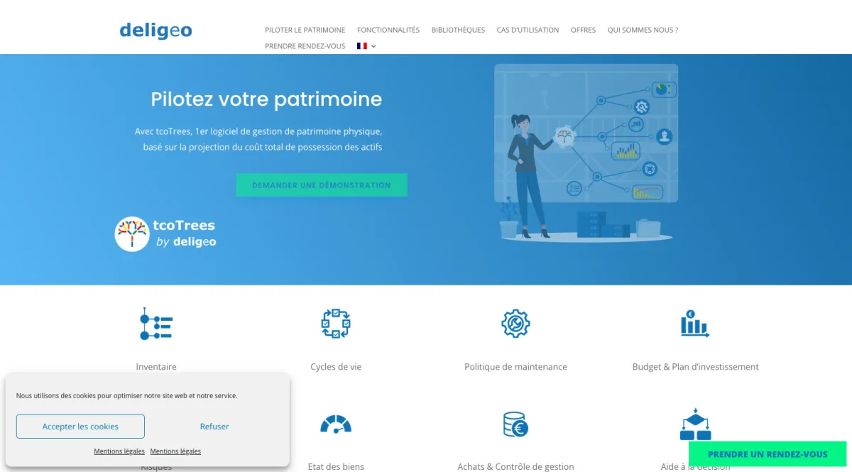 Interface DELIGEO : fonctionnalités, prix, alternatives