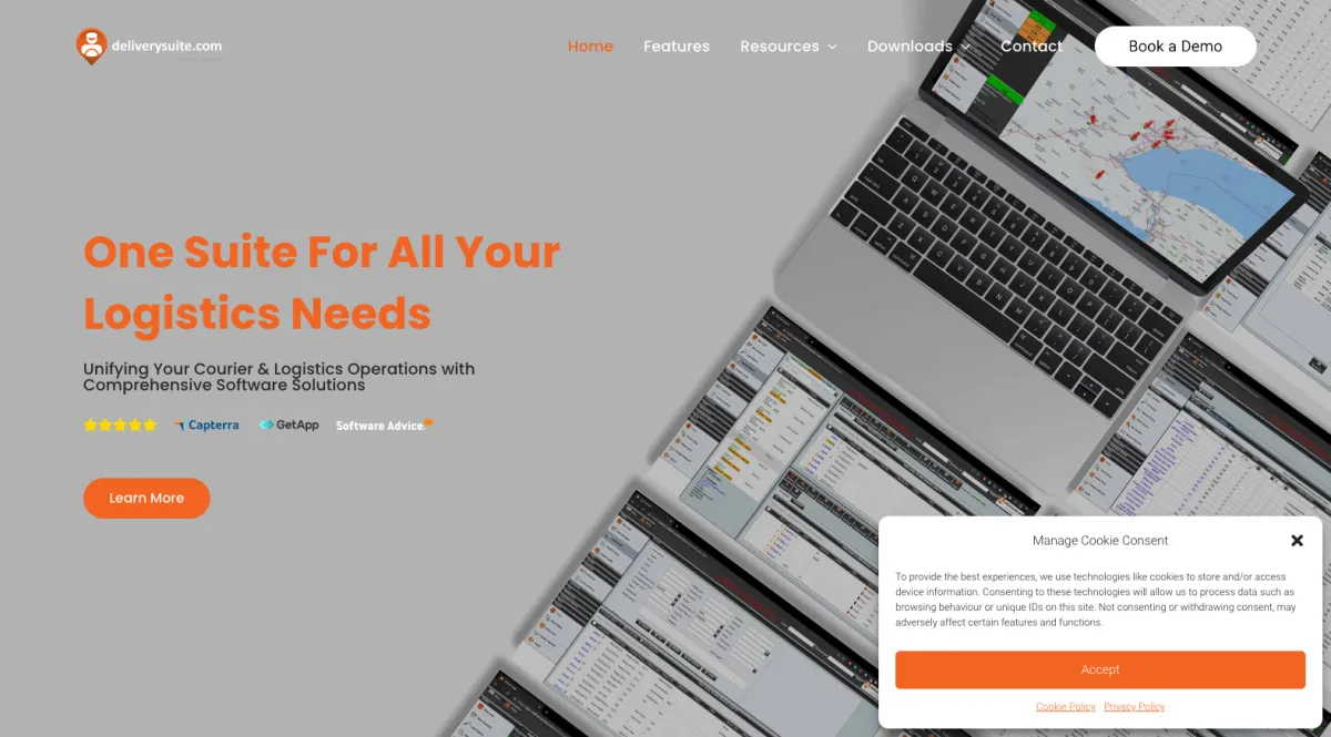 Interface Delivery Suite : image, ergonomie, alternatives