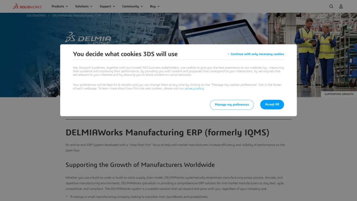Interface DELMIAworks : fonctionnalités, prix, alternatives