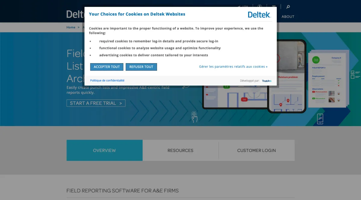 Interface Deltek Cloud : image, ergonomie, alternatives