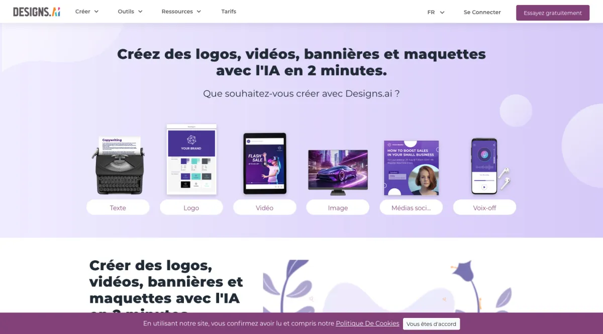 Interface Designs.ai : fonctionnalités, prix, alternatives