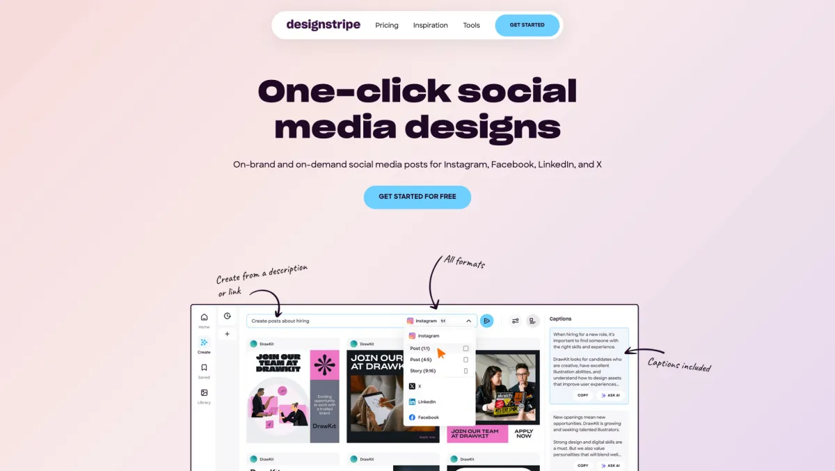 Interface designstripe : fonctionnalités, prix, alternatives