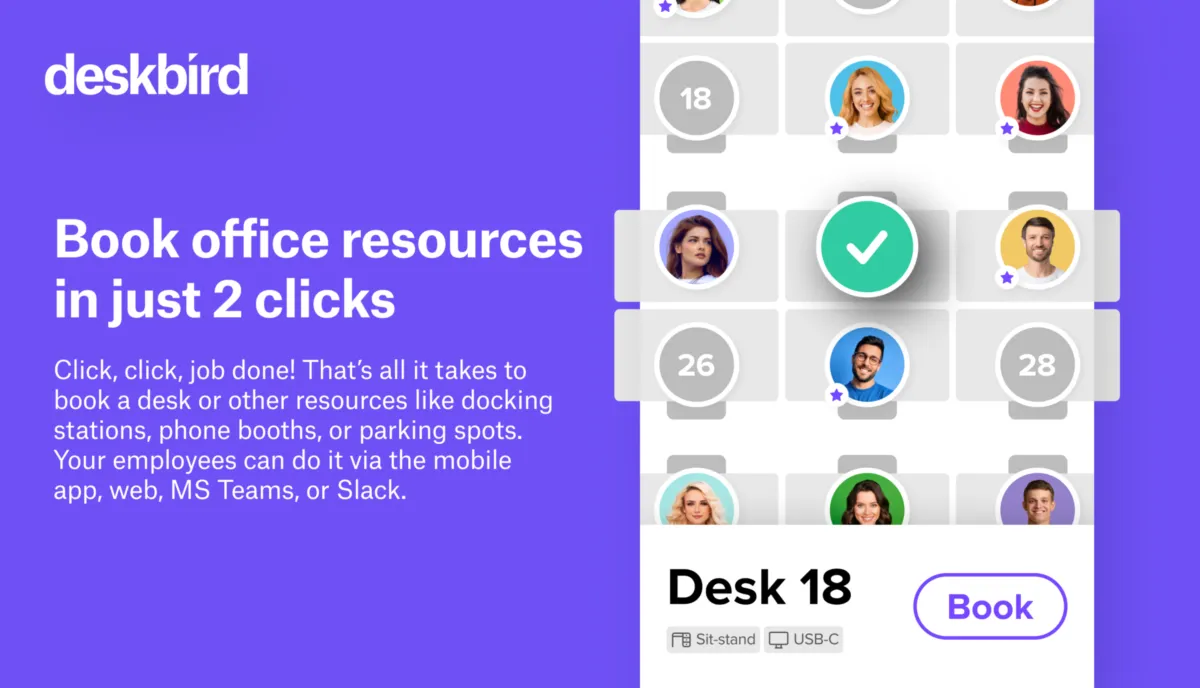 Notre avis sur deskbird : un logiciel de travail hybride (flex office) à découvrir