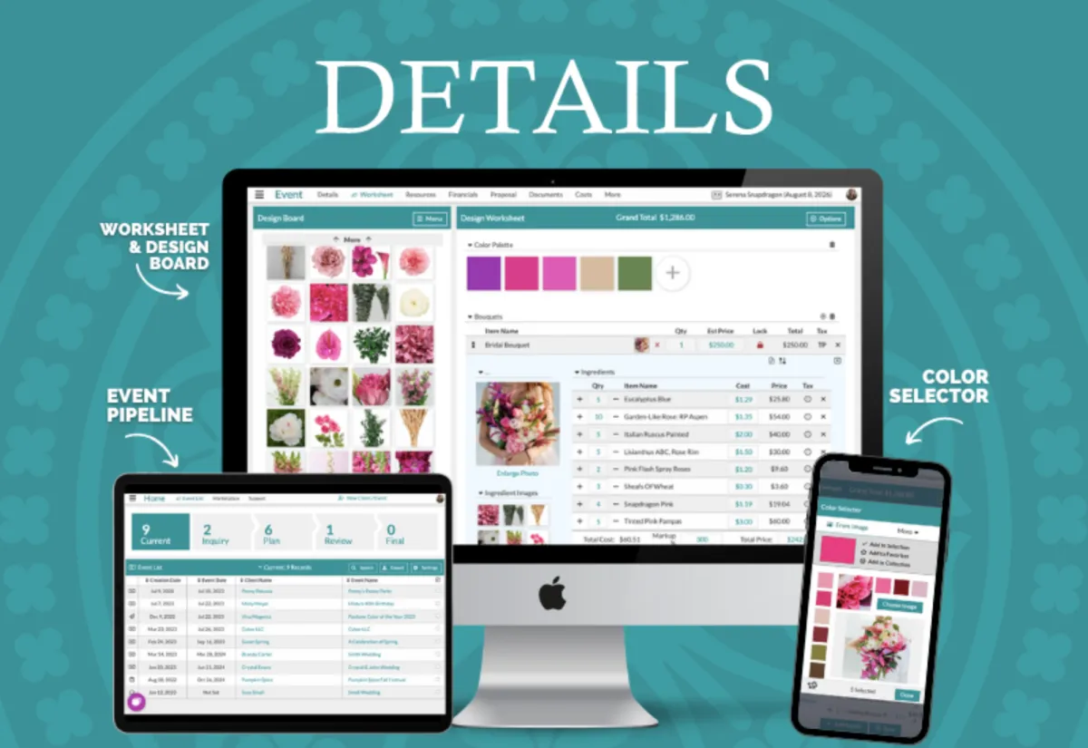 Notre avis sur Details Flowers : un logiciel pour commerce de détail à découvrir