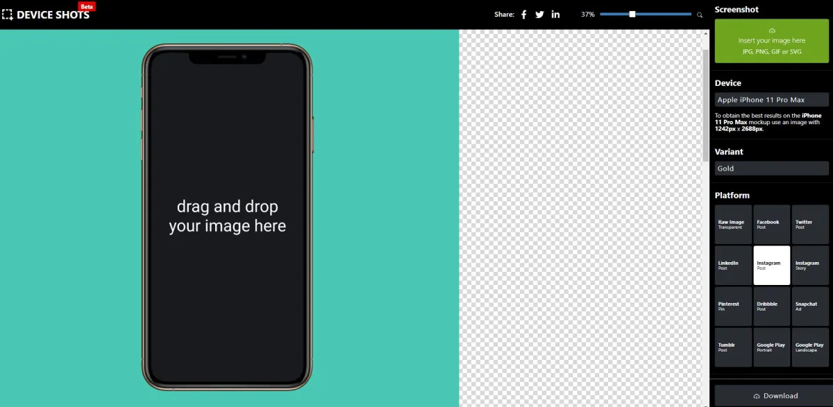 Notre avis sur Device Shots : un logiciel de prototypage (mockup) à découvrir