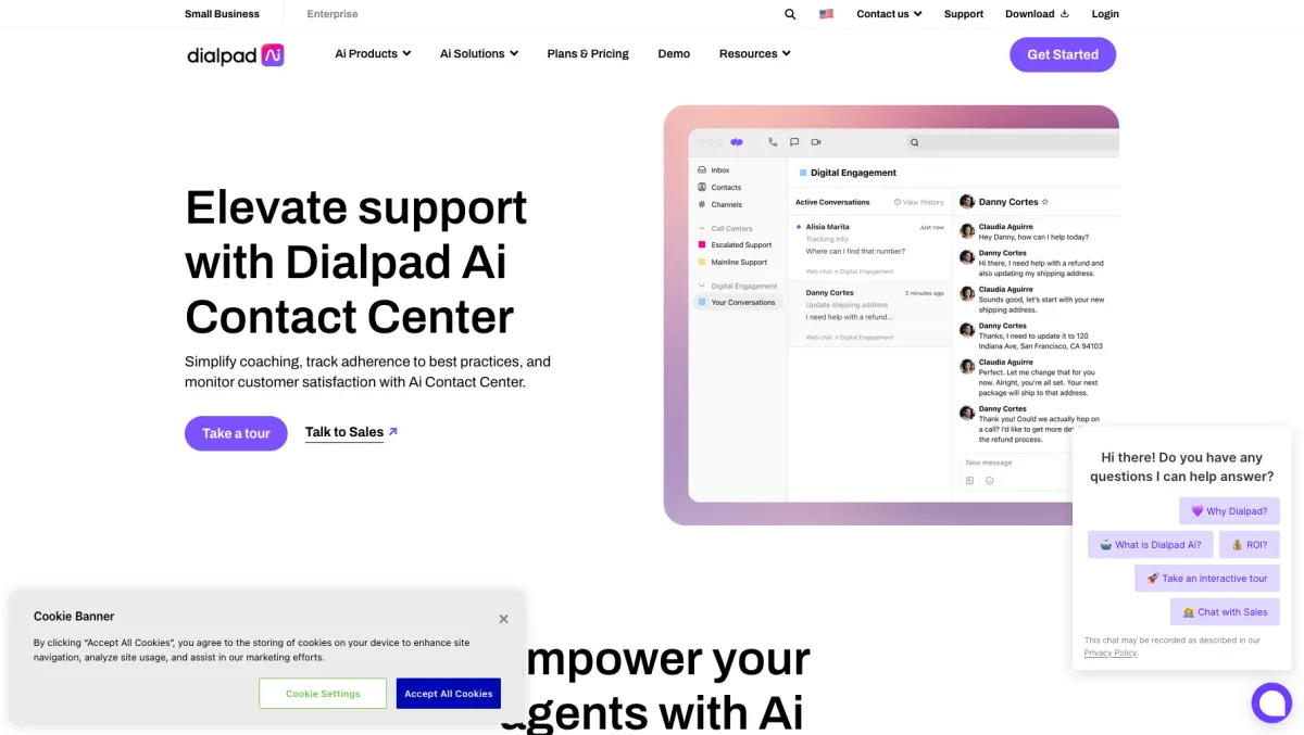Interface Dialpad Meetings : fonctionnalités, prix, alternatives