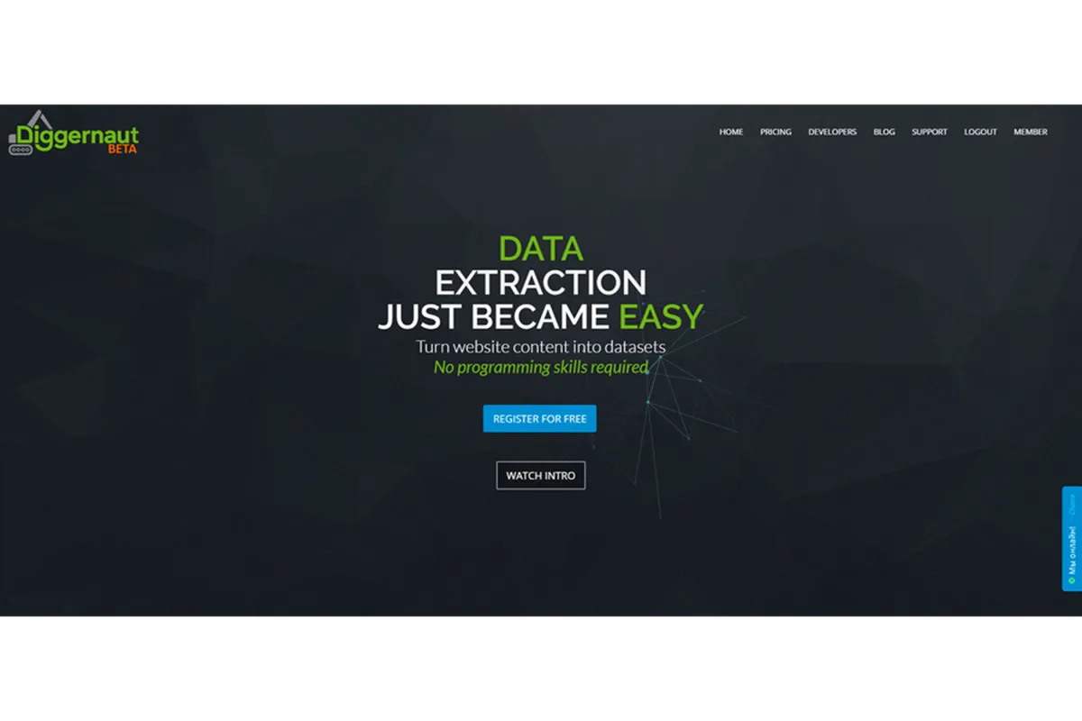 Notre avis sur Diggernaut : un logiciel de scraping (web scraping) à découvrir