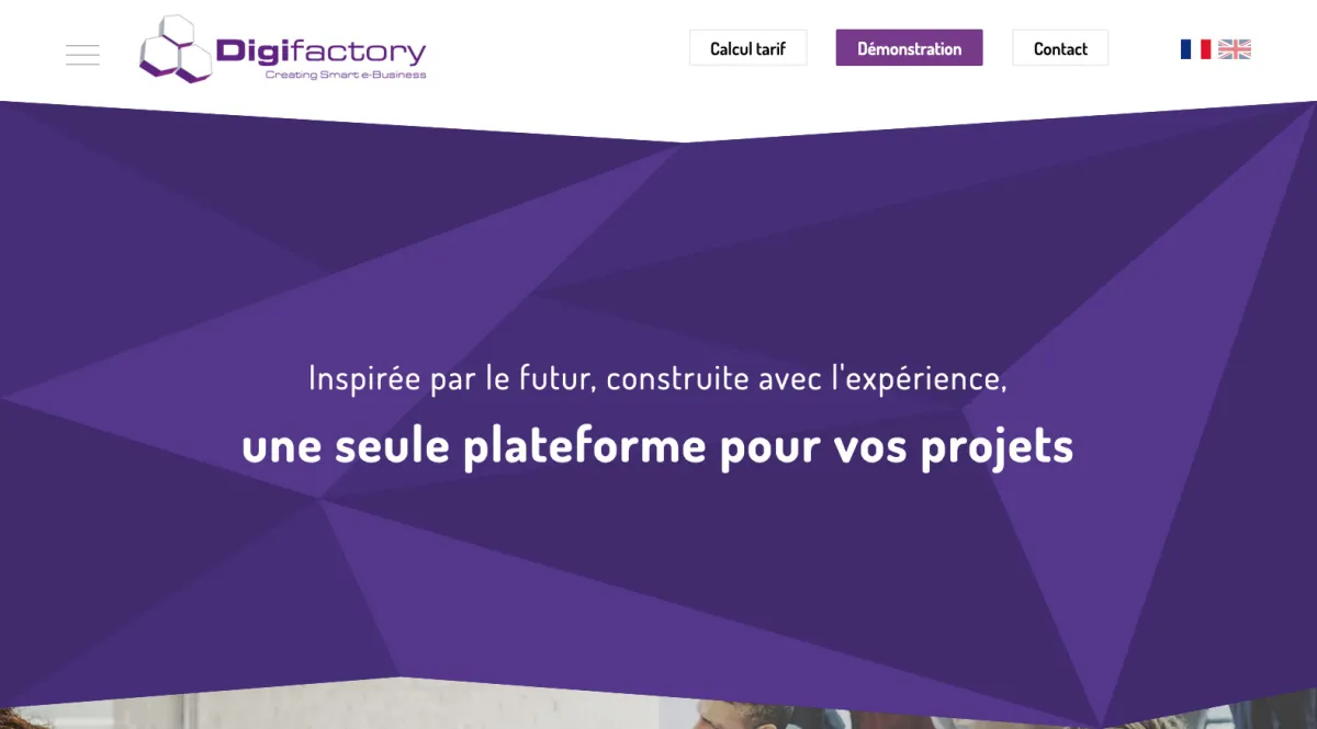 Interface Digifactory : image, ergonomie, alternatives