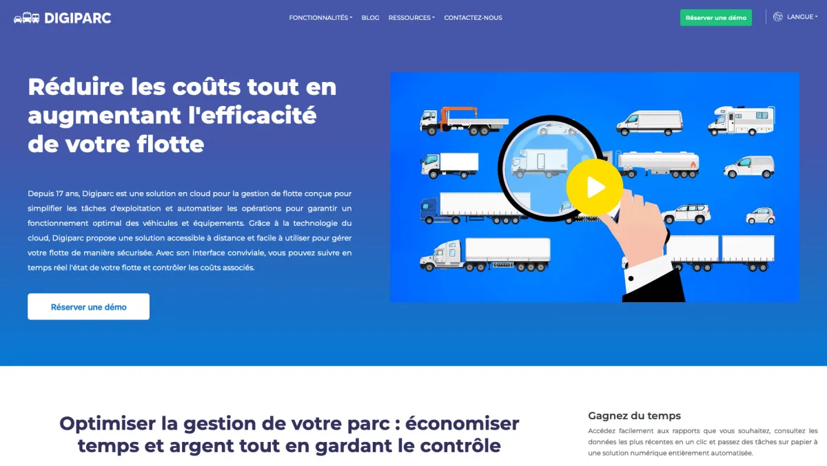 Interface DIGIPARC : fonctionnalités, prix, alternatives