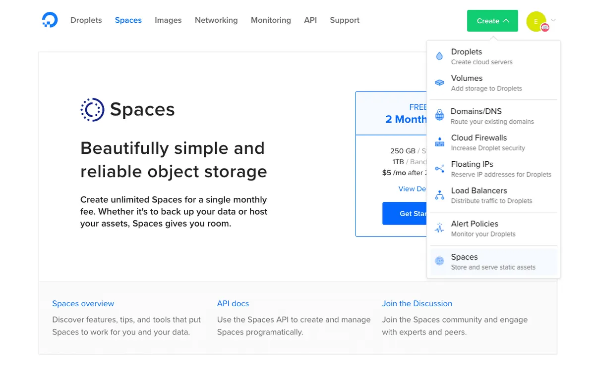 Notre avis sur DigitalOcean Spaces : une plateforme de stockage cloud à découvrir Notre avis sur DigitalOcean Spaces : une plateforme de stockage cloud à découvrir