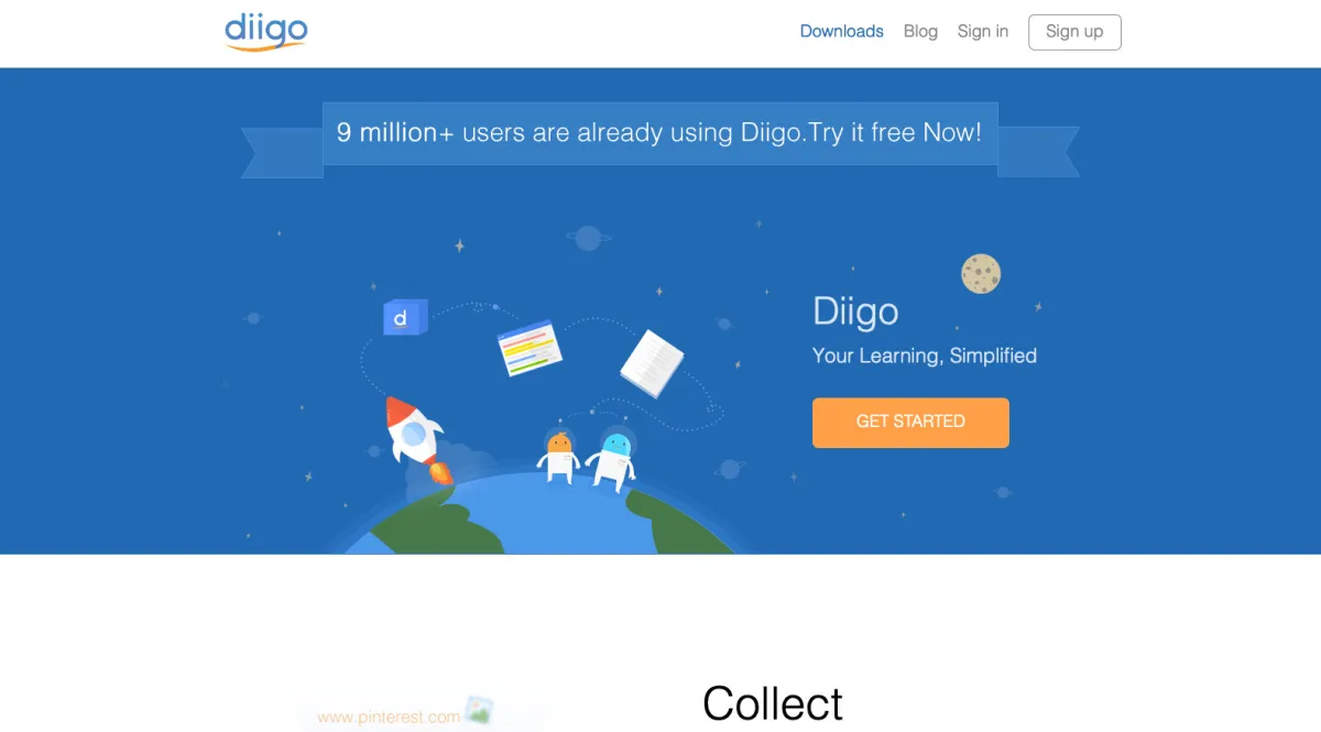 Interface Diigo : fonctionnalités, prix, alternatives
