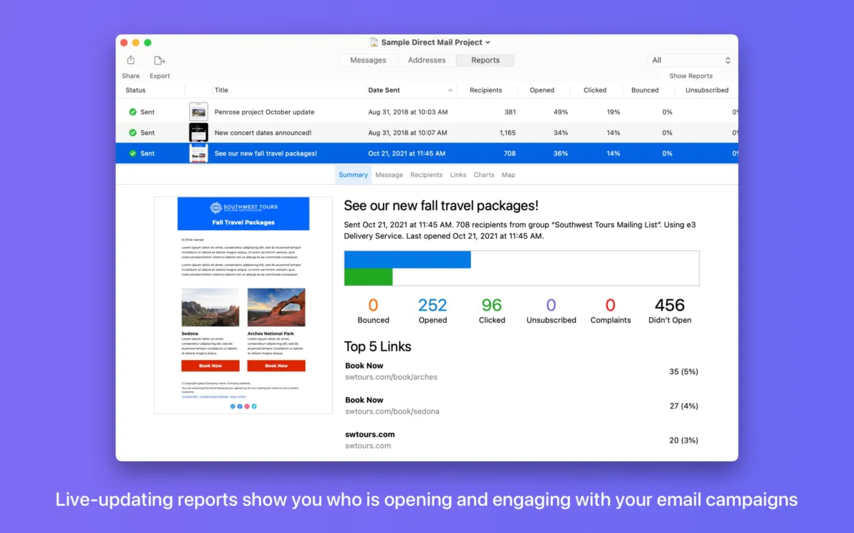 Interface Direct Mail: fonctionnalités, prix, alternatives
