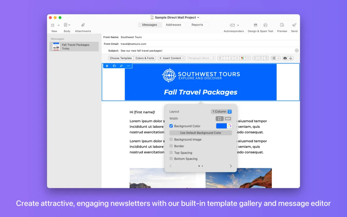 Notre avis sur Direct Mail : un logiciel d'emailing et newsletters (marketing par email) à découvrir