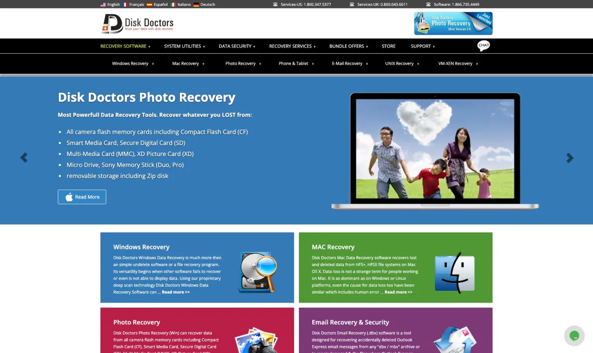 Notre avis sur Disk Doctors Instant File Recovery : un logiciel utilitaire pour ordinateur à découvrir