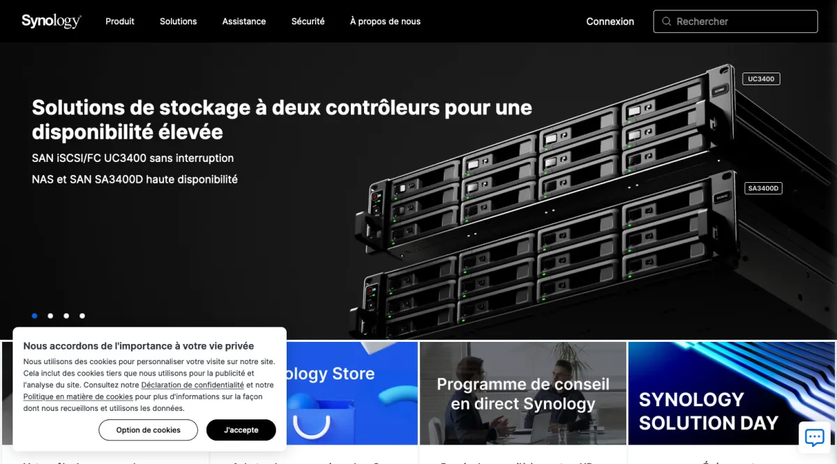 Interface DiskStation : image, ergonomie, alternatives