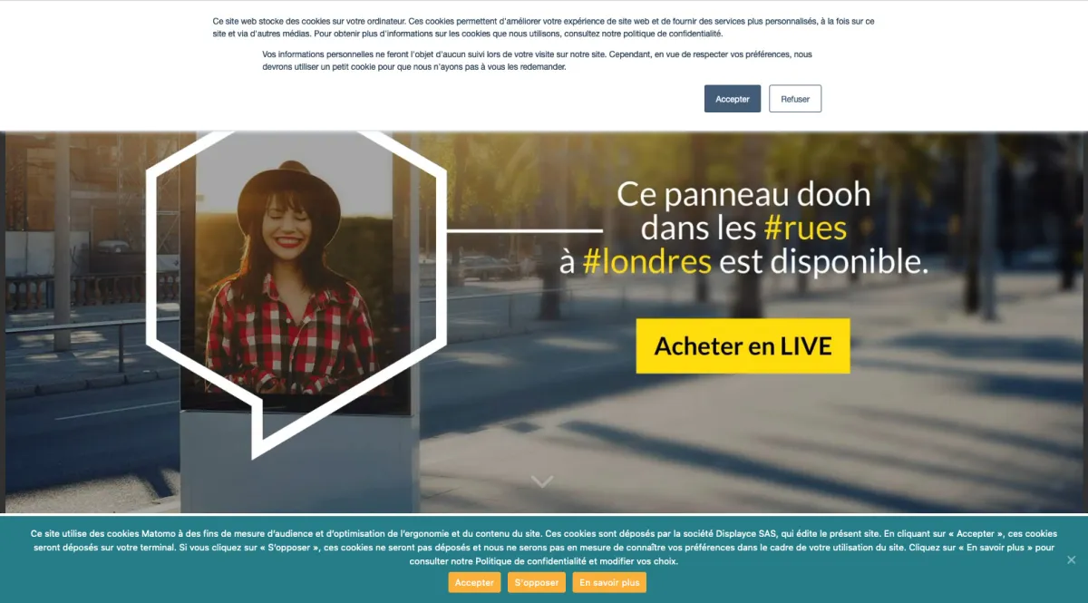 Notre avis sur DISPLAYCE : un logiciel de publicité à découvrir