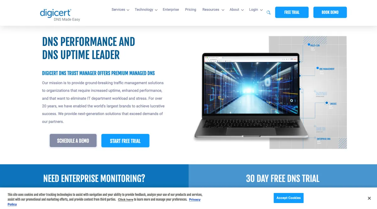 Interface DNS Made Easy : fonctionnalités, prix, alternatives