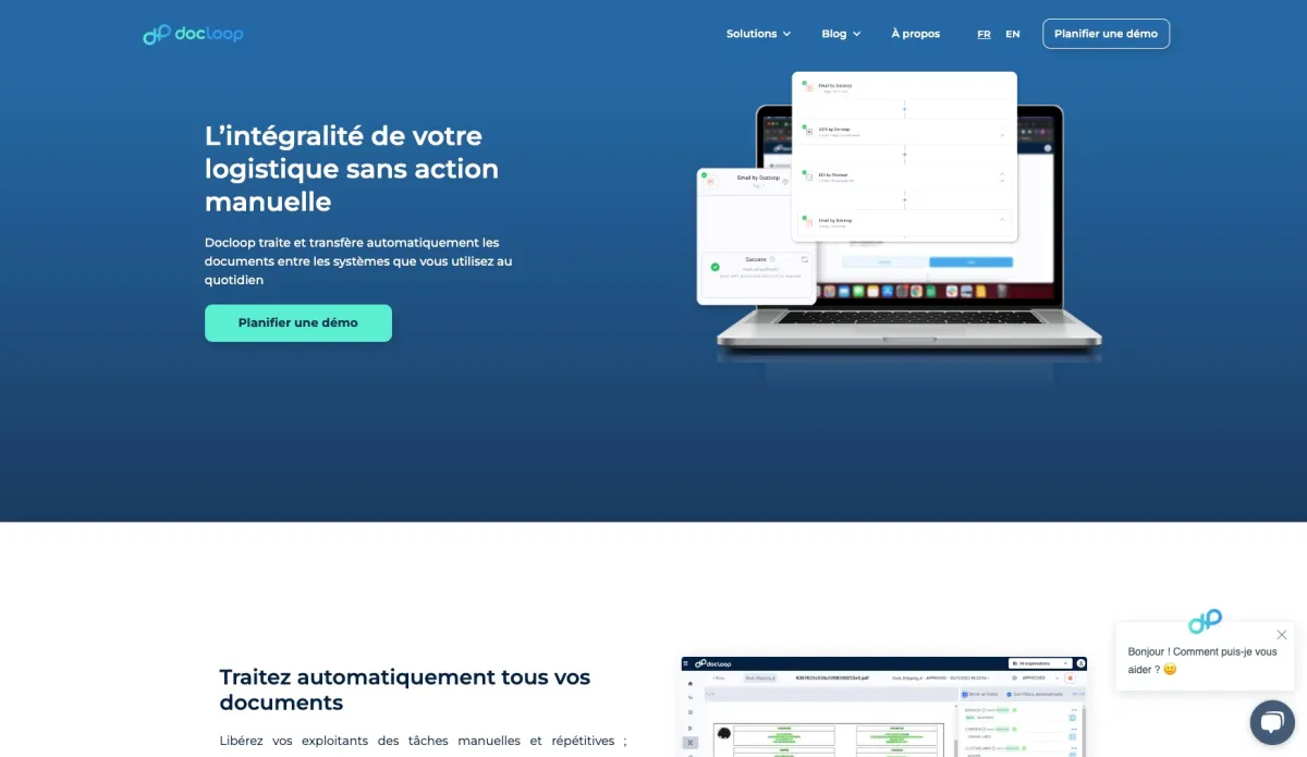 Interface Docloop : fonctionnalités, prix, alternatives
