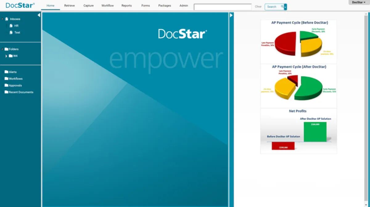 Notre avis sur DocStar ECM : un logiciel de gestion de documents à découvrir