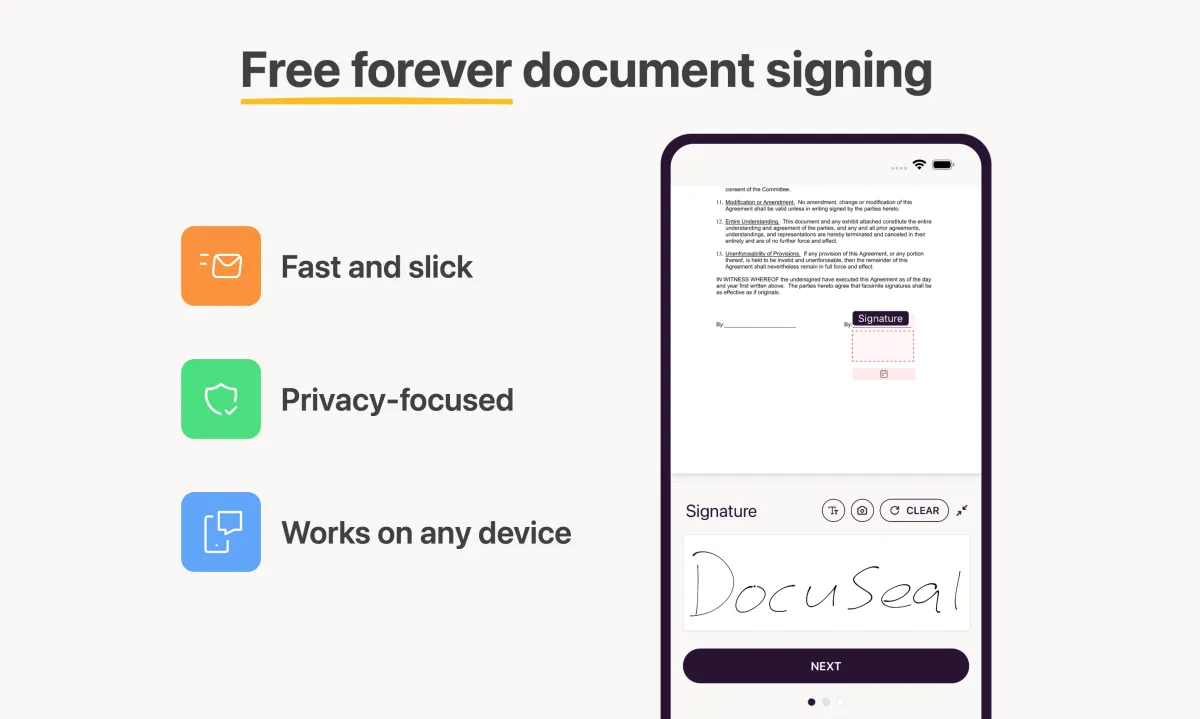 Notre avis sur DocuSeal : un logiciel de signature électronique à découvrir